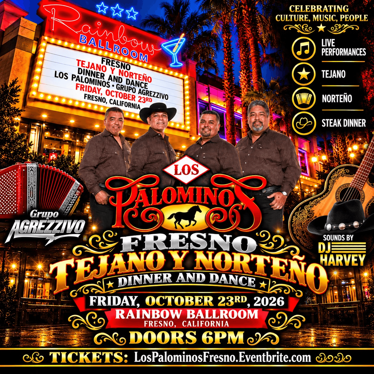 Los Palominos: Tejano y Norteño