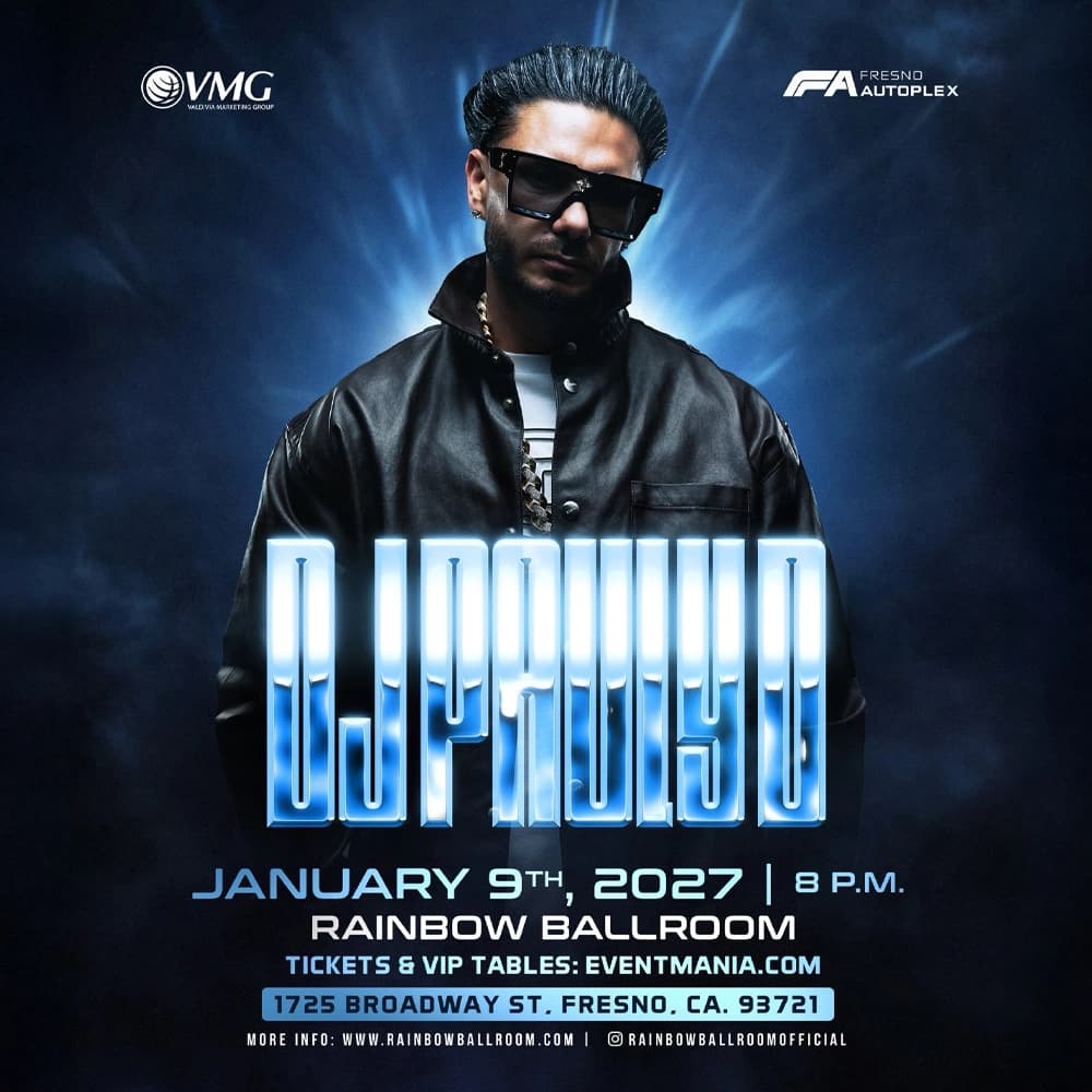 DJ PAULY D LIVE IN FRESNO, CA